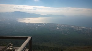 Sorrento coast from Vesuvius